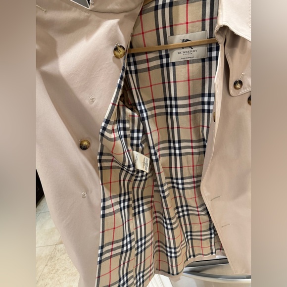 Burberry Kensington Double Breasted Trench Coat Vintage 2006 - Picture 7 of 15
